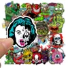 New New 50pcs Waterproof Laptop Skull Horrible Stickers Graffiti Patches Decals for Car Motorcycle Bicycle Lage Skateboard and Home Appliance