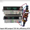 12V-90V DIY Freeshipping 1800W 40A CC CV Boost Dönüştürücü DC-DC Step Up Güç Kaynağı Ayarlanabilir Modülü DC 10V-60V Elektrik Birim Modülü kiti