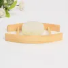 Ladder Shape Soap Box Natural Chinese Cherry Soap Tray Manual Wooden Home Bathroom Supplies Sturdy And Durable Soap Holder