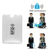Xiruoer Anty RFID posiadacz karty bankowej Metal NFC Blokowanie czytnika Lock Blokada Karta Kredytowa Torba Mężczyźni Kobiety Laserowa Karta Aluminiowa Ochrona Rękawy RFID