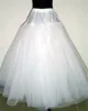 Uma Linha 4 Camadas NO Hoop Net Petticoat Underskirt para o Casamento Prom Quinceanera Vestidos Tamanhos Ajustáveis ​​Crinolina