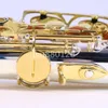 Jupiter JTS-1100SG Merk Kwaliteit tenor Saxofoon Messing Verzilverd Body Gold Lak Key B Flat Sax BB Tune Muziekinstrument met Case