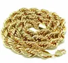 Colar de corrente de ouro 18K Metal 10mm de espessura 90cm de comprimento colar238l