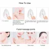 Ultrasonic Vibration Facial Massage Edema Removal Skin Tightening Lifting Firming Wrinkles Remove Beauty Machine Face Care