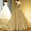 Vestido де Noiva Сексуальная иллюзия бисером свадебное платье великолепные кружева аппликации невесты платье линии спинки свадебное платье реальные фотографии