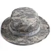 Camouflage tactique chapeau sports d'été casquettes de soleil Boonie pêcheur chapeaux seau Style hommes formation femmes chasse en plein air