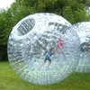Быстрая доставка надувной Zorb Ball для продажи человеческий размер хомяка шарика для людей идет внутри прозрачный ПВХ трава мяч / снежный шар