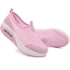 Kadın Platformu Ayakkabı Eğlence Örgü Kumaş Kadın Ayakkabı Üzerinde Kayma Kadın Yaz Nefes Sneakers Kadın Boyutu 35-41 WSH3280