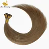 Hairextension Hand Tied Virgin HairWeaves Remy Human Hair Extensions 140gram per bunt 8st Weft Brown Svart Blondin