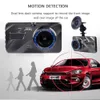 Ny 4quot Dual Lens Car DVR HD 1080p Dash Cam Video Recorder Camera med Night Vision5916606