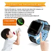 Y21 GPS Orologio intelligente per bambini Torcia anti-smarrimento Orologio da polso intelligente SOS Chiamata Posizione Dispositivo Tracker Braccialetto sicuro per Android iPhone iOS