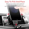 Gravity Holder For Phone in Car Air Vent Clip Mount No Magnetic Mobile Phones Holders Cell Stand Support smartphones8233071