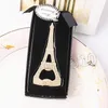 Creative beer bottle opener novelty home party items The Eiffel Tower bottle openers wedding favors gift box packaging T2I5521