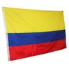Hanging colombia flag Custom Cheap Advertising Digital Printed Polyester Outdoor Indoor All Countries Advertising , Free Shipping