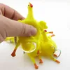 Halloween Intera persona Giocattoli Pollo Portachiavi creativo Gallina ovaiola Sfiato Decompressione Parodia Giocattolo di plastica Regali per feste di compleanno BH2178 CY