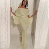 Elie Saab 2019 Sukienki balowe jedno ramię w długim rękawie cekinowe suknie wieczorowe Suknie Koktajlu Side Formalne koktajl Special Occasi6066030