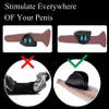 Flxur 10 lägen manlig penis masturbator vibrator silikon konstgjord vagina ficka fitta fördröjning övning massager vuxna erotiska leksaker y200409