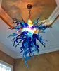 터키 램프 스타일 길고 작은 호텔 장식 손으로 만든 무라노 유리 샹들리에 현대 천장 램프