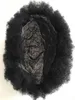 Mannenhaarsysteempruik Super Volledige Dunne Huid Afro Haar Toupet Gitzwarte Kleur 1 Braziliaanse Maagd Remy Menselijk Haar Vervanging voor Mannen5288646