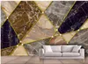 moderne Tapeten Raum Modernen minimalistische Zusammenfassung goldene Linie geometrisch Marmor für Wohnen Tapeten tv Hintergrund Wand