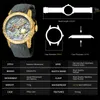 MEGALITH Fashion Gold Dragon Sculpture Watch Мужские кварцевые часы Водонепроницаемые спортивные часы с большим циферблатом Мужские часы Top Luxury Brand Clock LY191206