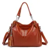 HBP Fashion Large Capacity Causal Shoulder Bags luxurys designer purses handbags Tassel Shopper Tote red color248N