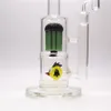 12,8 inch waterpijpen waterboom Perc Little Bird glazen bong met 18 mm matte kom transparant glazen pijpen