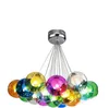 Nordic Creative Lampes Lustre Moderne Minimaliste Boule De Vitrail Suspension Luminaire Personnalité Café Bar Maison Suspension