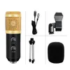 Micrófono de condensador USB para grabación de Podcast bm 800, micrófono de Karaoke profesional mejorado BM-900 para estudio de ordenador, micrófono de YouTube
