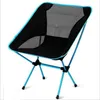 Portátil Camping Beach Chair Lightweight Dobrável Pesca OutdoorCamping Ao Ar Livre Ultra Luz Laranja Vermelho Vermelho Escuro Azul Cadeiras