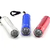 Portable 9 Cree LED UV Light Flashlight Vandring Torchlight Aluminium Alloy Money Detecting LED UV Lamp Light with Box 2023 GSH