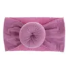 Baby Haptonds Cotton Blend Nylon Beadband Kid Baby Girls Infant Newborn Round Round Knot Wrap Association1781948