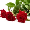 2st / set mögel kronblad blad ros formad silikon mögel kaka dekoration verktyg fondant 3d blommor bröllop tårta t1197