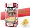 Newest Hot Air Popcorn Maker 1200W Retro Healthy And Fat-Free Popcorn Machine Red Multifunctional Tools For Family