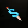 Cartoon Number Dab Tool Pencil Shape Smoke Nail Colorful Dab Tools Accessori per fumatori DCC18
