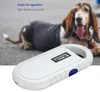 50sets DHL / FedEx Mini USB ISO11784 / 11785 134.2KHz RFID Animal Tag Reader LF Handheld 125-134.2KHz FDX-B Pet Animal Microchip Scanner för husdjur