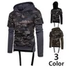 Militär Men039s Clothing Camouflage Army Combat Casual Tshirt Men Camo Hooded Long Sleeve Tops Hunting Tactical Tee Top C19045956950