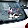 Autocollants de décoration de voiture Moto Doodle Stickers Crâne Fantôme Griffe One Piece Horror