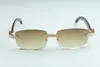 2021 Endless Luxury Diamond Sunglasses 3524012-B10 Natural mixing Horn Glasses Lens 3 0 Thickness252v