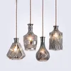 single glass pendant light