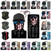 USA Flagga Magic Headscarf Bandana Cykling Masker Head Neck Scarves Vindtät Sport CamouFlag Face Mask med Fieret2I51008
