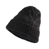 Wholesale-Women's Winter Knit Hat Fashion Warm Wild Plus Velvet Cykling Vindskyddad Höst och Vinter Par Ulllock