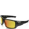 도매 - 럭셔리 스포츠 안경 빈티지 브랜드 선글라스 쿨 랩 라운드 코팅 선글라스 Mens Sunnies Athletic Racing Goggles 10PCS