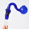 Skull Glass Oil Burner Pipe Glass Pipe Smoking Accessories 14mm 18mm male/female joint for darb rig glass bong