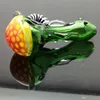 Coloured glass pipe with honeycomb head Wholesale bongs Oil Burner Pipes Water Pipes Glass Pipe Oil Rigs Smoking, Free Shipping