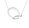 Det senaste silver 26 engelska alfabetet kostym kvinnliga halsband djn512 mix order hängsmycke halsband smycken