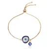 Pulseira de olho bom presente acessórios de olho azul lindo vintage criativo algemas encantos de metal pulseiras pulseiras para mulheres homens pulseiras