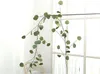 Konstgjord eukalyptus Fake Leaf Plastic Eucalyptus Tree Branch Simulation Leaves To Christmas Wedding Decoration Flower MEN247C