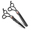 XUANFENG 7 Inch Left Hand Professional Hairdressing Scissors Japan 440C Cutting Thinning Scissors Shear Set Barber Salon Tools6003618