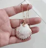 S609 Fashion Jewelry Shell Pendant Necklace Sea Wind Natural Shells Necklaces